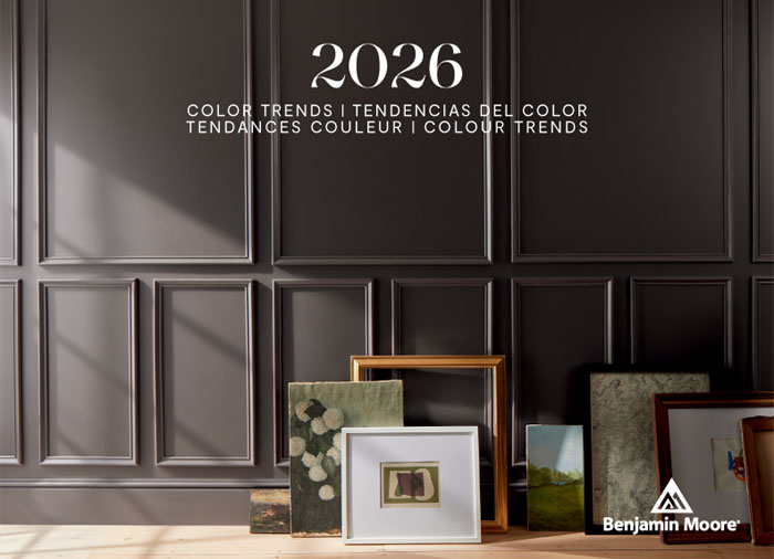 Front cover of Colour Trends 2026 colour brochure